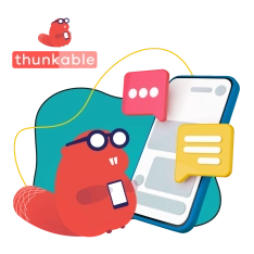Разработка мобильных приложений в Thunkable - КИБЕРшкола программирования для детей, компьютерные курсы для школьников, начинающих и подростков - KIBERone г. Пермь