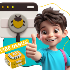 Тестирование & Vibe Debug. Охотники за багами - КИБЕРшкола программирования для детей, компьютерные курсы для школьников, начинающих и подростков - KIBERone г. Пермь