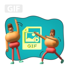 Gif-анимация - КИБЕРшкола программирования для детей, компьютерные курсы для школьников, начинающих и подростков - KIBERone г. Пермь