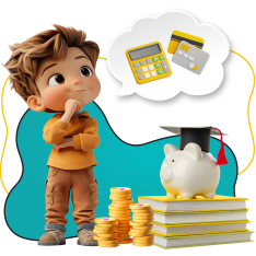 Финансовый интеллект вместе KIBERone - КИБЕРшкола программирования для детей, компьютерные курсы для школьников, начинающих и подростков - KIBERone г. Пермь