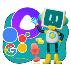 Голосовой помощник Алиса - КИБЕРшкола программирования для детей, компьютерные курсы для школьников, начинающих и подростков - KIBERone г. Пермь