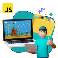 Программирование на JavaScript. Учимся создавать игры! - КИБЕРшкола программирования для детей, компьютерные курсы для школьников, начинающих и подростков - KIBERone г. Пермь