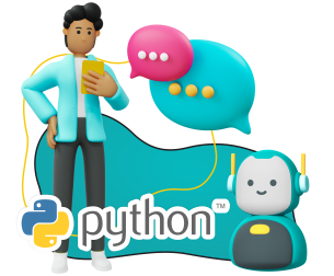 Умный чат-бот на Python - Школа программирования для детей, компьютерные курсы для школьников, начинающих и подростков - KIBERone г. Пермь