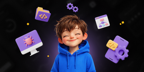 Идеальный сайт с нуля: код, дизайн и AI-помощник - КИБЕРшкола программирования для детей, компьютерные курсы для школьников, начинающих и подростков - KIBERone г. Пермь